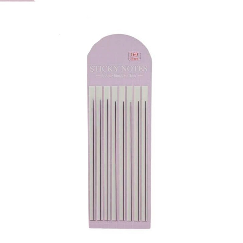 STICK MEMO LILAS 6.6X20CM # MJ-L21684-53B