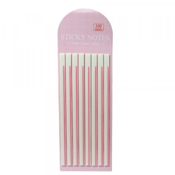 STICK MEMO ROSA 6.6X20CM # MJ-L21684-53B