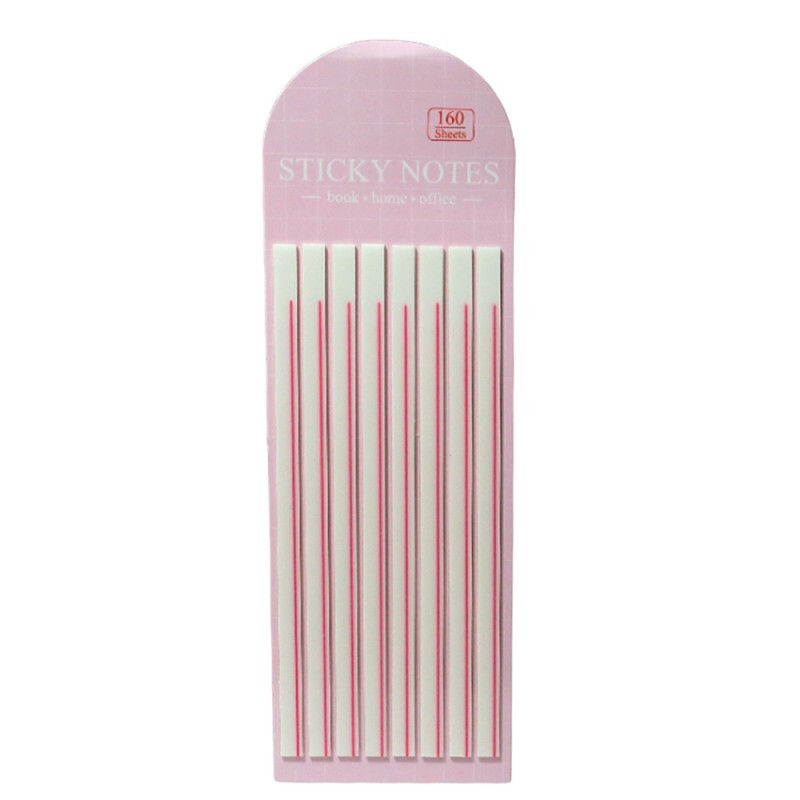 STICK MEMO ROSA 6.6X20CM # MJ-L21684-53B