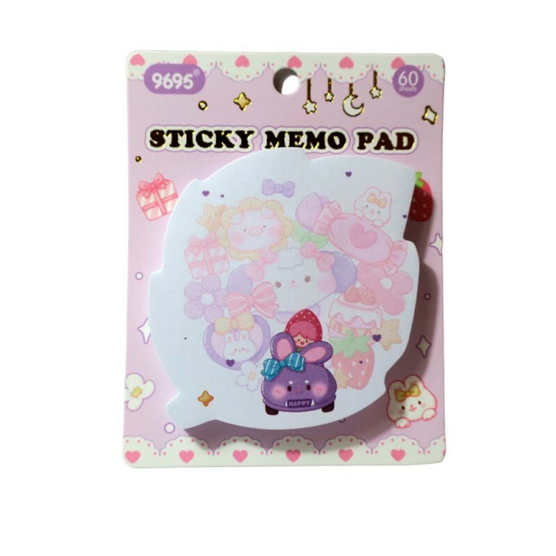 STICK MEMO CAR LILAS 60 FOLHAS # 95-541