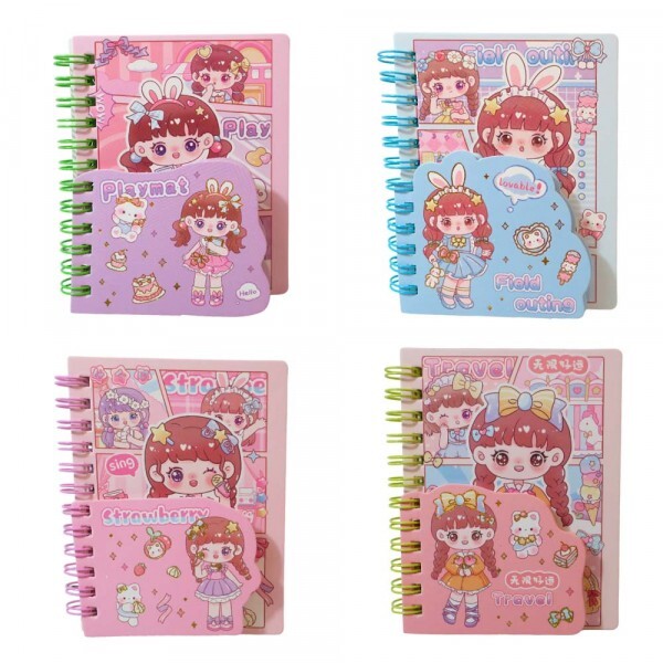 CADERNO ASPIRAL PQ C/80 FLS # MJ222-29