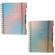 CADERNO C/DIVISORIAS 124 FOLHAS # A5-MJ029-8