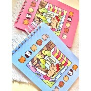 CADERNO CAPA DURA PARA COLORIR C/50 FOLHAS # 380@