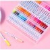 KIT CANETA PONTA DUPLA MALETA C/100PCS # 001-100@