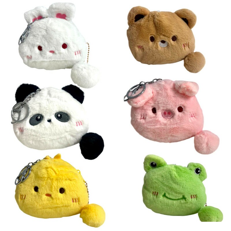 CHAV PORTA NIQUEL ANIMAIS C/POMPOM # MJ3574-11