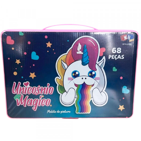 ESTOJO ESCOLAR UNICORNIO C/68 PCS # DFXL0303@