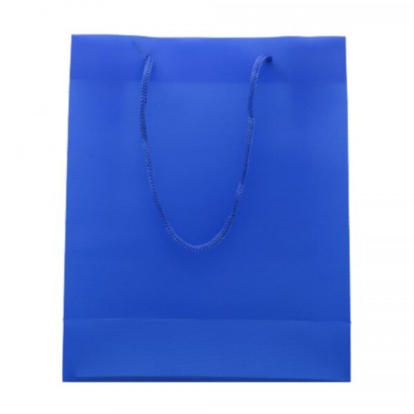 SACOLA PLASTICA AZUL MARINHO 18X22X7.5CM # SACPL06