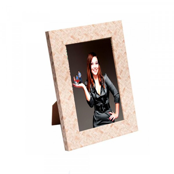 PORTA RETRATO GEOMETRIC CINZA 10X15CM # 61746