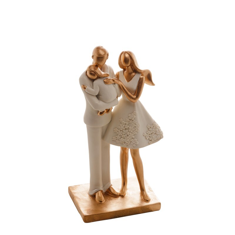 FAMILIA ROUPA BRANCA 9X6X20CM # 61437
