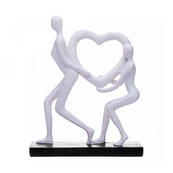 CASAL CIRCULO DE AMOR 18.5X5.5X22.5CM # 62005