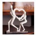 CASAL CIRCULO DE AMOR 18.5X5.5X22.5CM # 62005