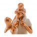 FAMILIA ABRACADOS BRANCO 9X7X20CM # 61435