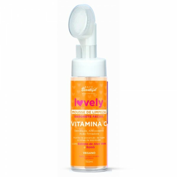 MOUSSE FACIAL VITAMINA C LOVELY 150ML #FB397-U