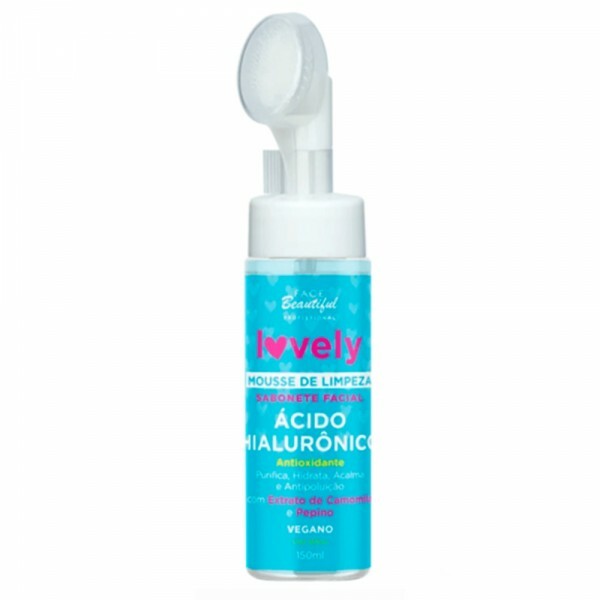 MOUSSE FACIAL ACIDO HIALURONICO LOV 150ML #FB398-U