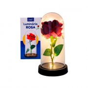 ROSA NA CUPULA 21X11CM # 6741 ROSA NA CUPULA 21X11CM # 6741