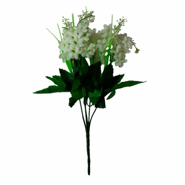 GALHO FLOR BRANCA 30CM # FLN0067