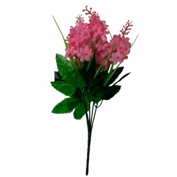 GALHO FLOR ROSA 30CM # FLN0067