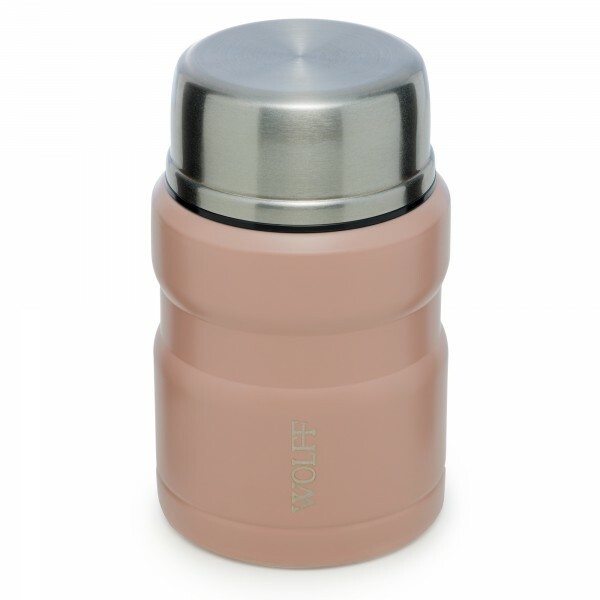 GARRAFA TERMICA C/COLHER ROSA #29157