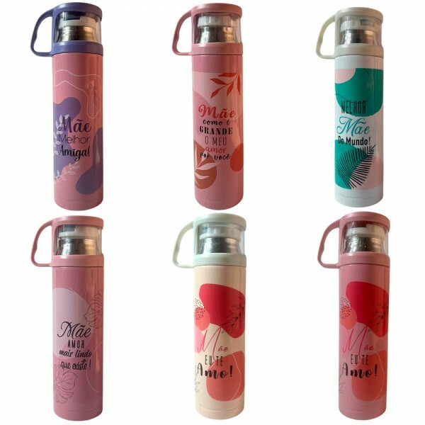 GARRAFA TERMICA MAE FRASES 470ML # HG57747