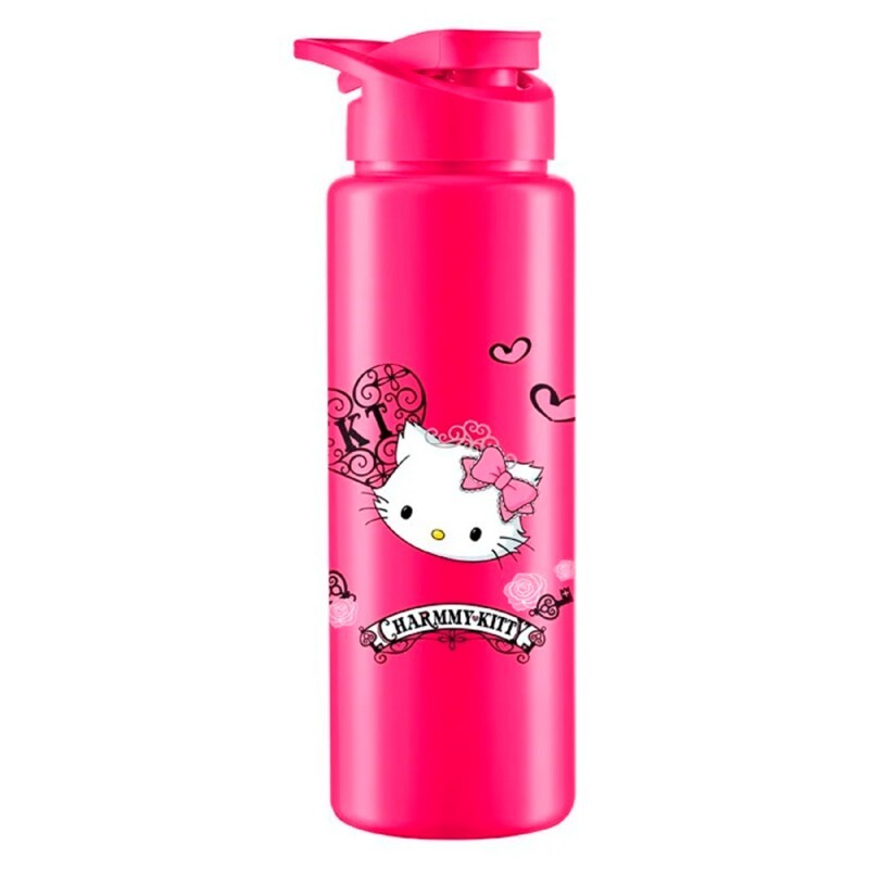 SQUEEZE HELLO KITTY CHARMY CORACAO  750ML # 1022