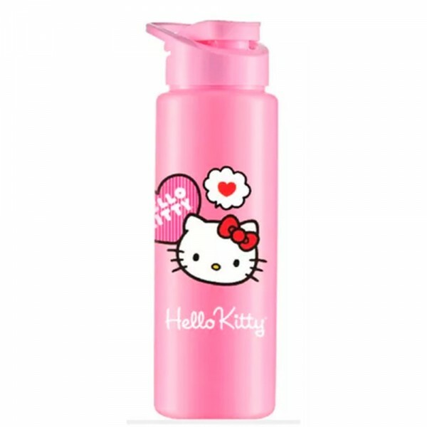 SQUEEZE HELLO KITTY CORACAO ROSA 750ML # 1010
