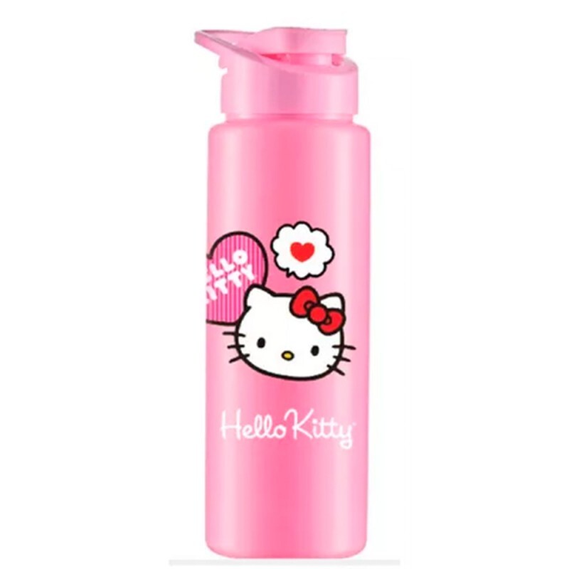 SQUEEZE HELLO KITTY CORACAO ROSA 750ML # 1010