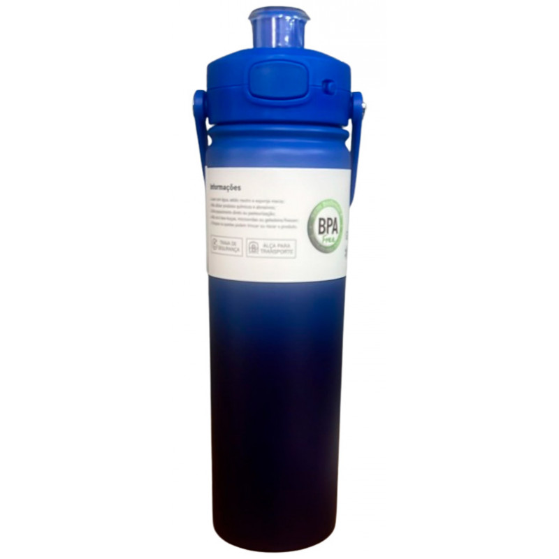 GARRAFA ISOTERMICA AZUL 700ML # TIV-200