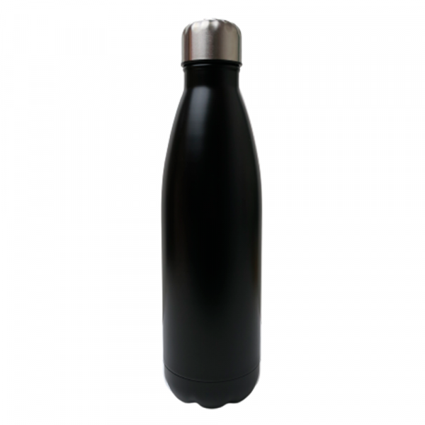GARRAFA ESPORTIVA INOX PRETO 750ML # 8038
