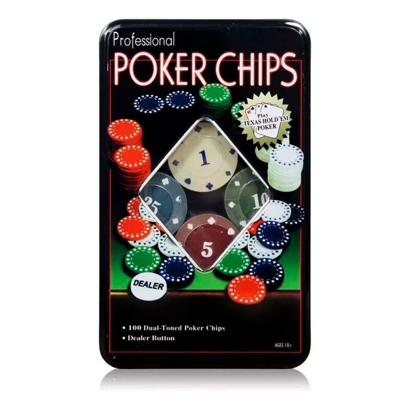 JG POKER C/80 FICHAS # 7589