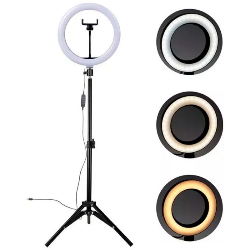 RING LIGHT COM TRIPE 10 POLEGADAS # CRS-RL04