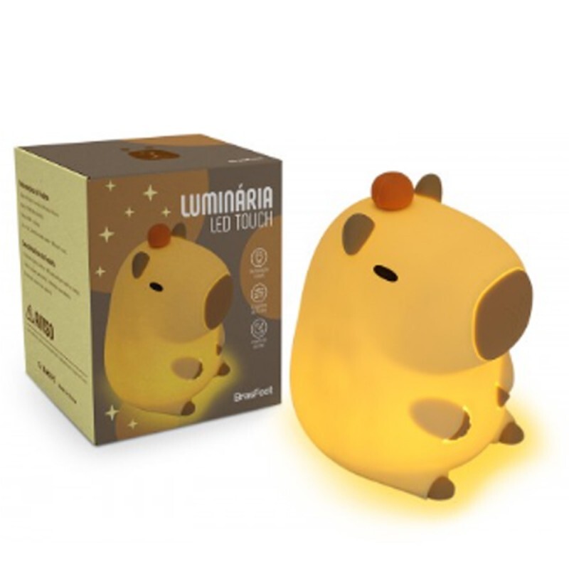 LUMINARIA CAPIVARA TOUCH USB 13CM # 14674