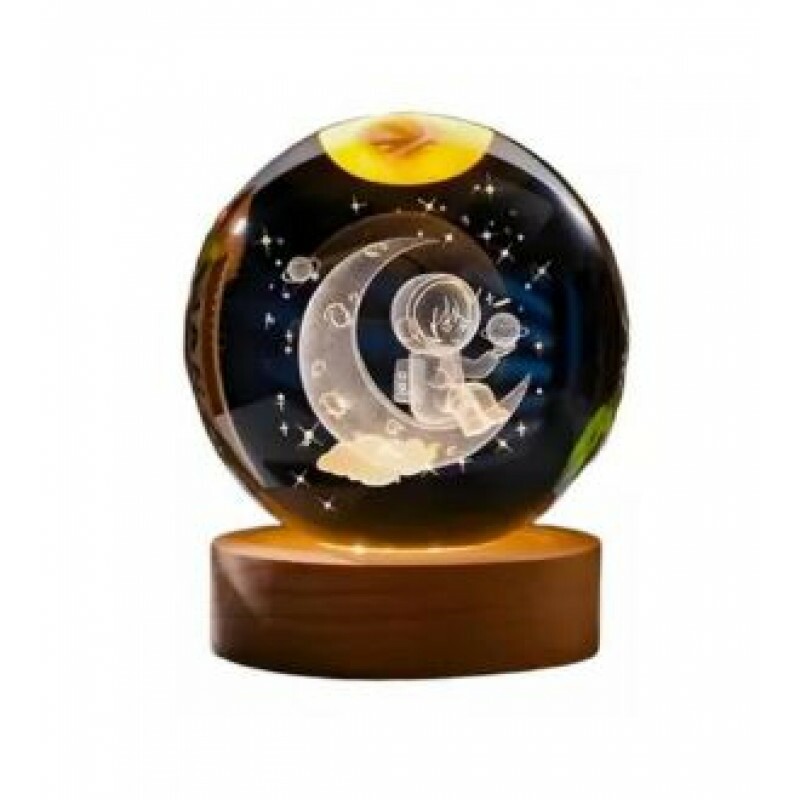 BOLA LUA CRESCENTE C/LED USB # ZRSJ-D16