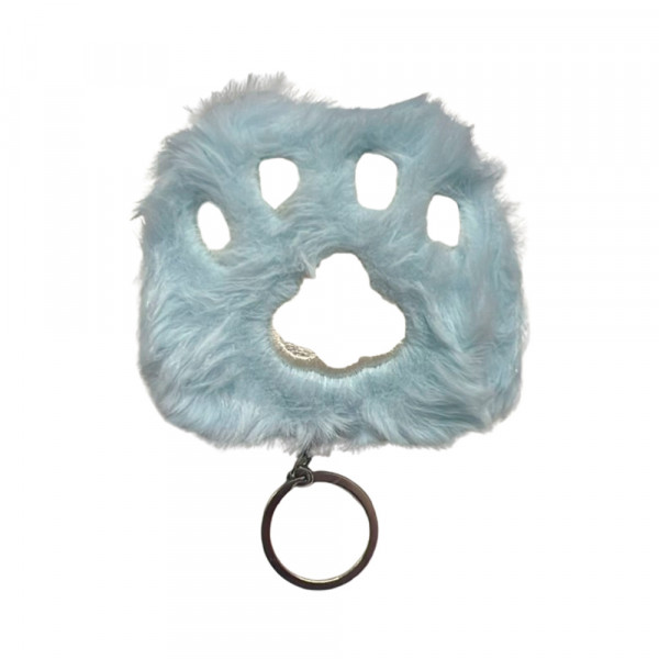 CHAVEIRO FLUFFY PATINHA AZUL 8.5CM #CHP08