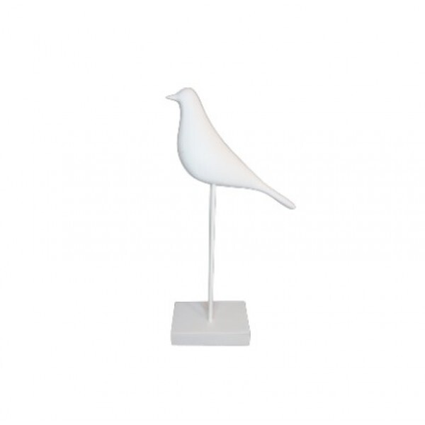 PASSARO BRANCO C/BASE # 13906