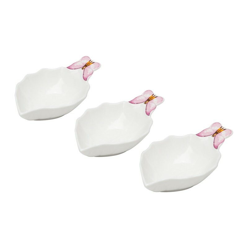 JG BOWLS BORBOLETAS C/3 PCS 13X7X3CM # 1173