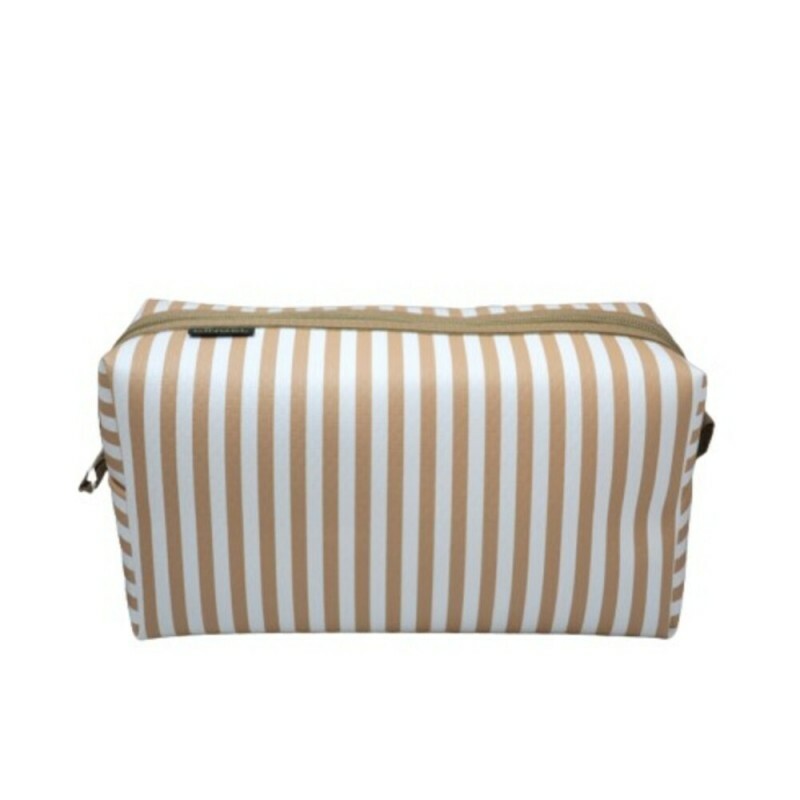 NECESSAIRE LISTRA BEGE # 020 G.S
