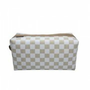 NECESSAIRE QUADRADA BEGE # 020 G.S