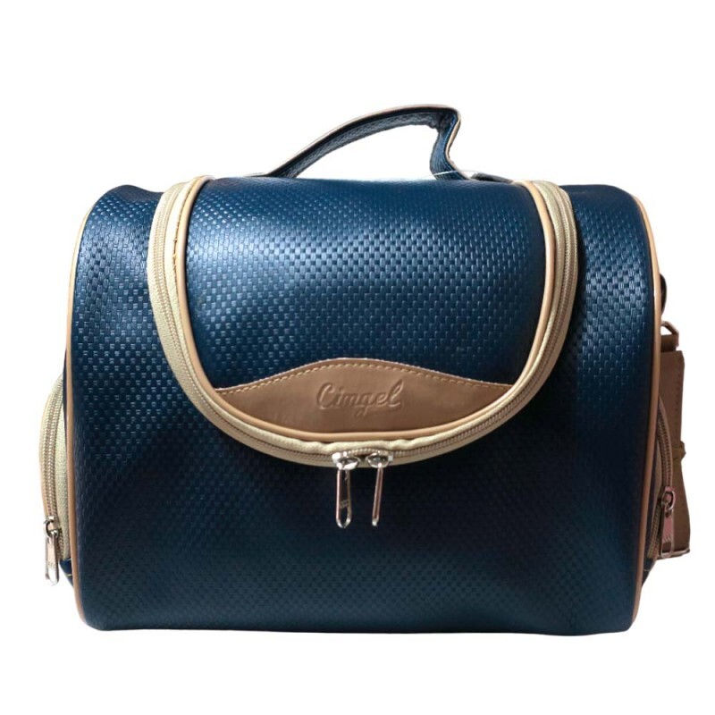 NECESSAIRE AZUL MARINHO 25X26CM #041.S