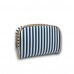 KIT NECESSAIRE LISTRA AZUL 2PCS #2100