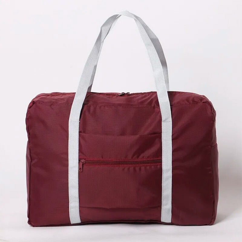 BOLSA SACOLA DOBRAVEL VINHO 45CM #HB69427