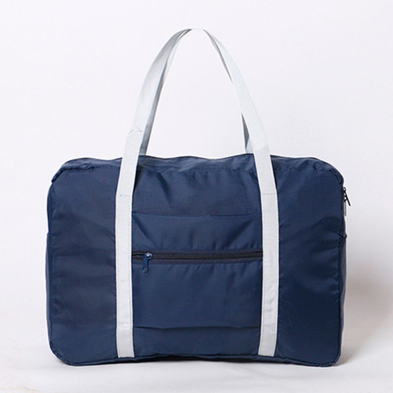 BOLSA SACOLA DOBRAVEL AZUL MARINHO 45CM #HB69427