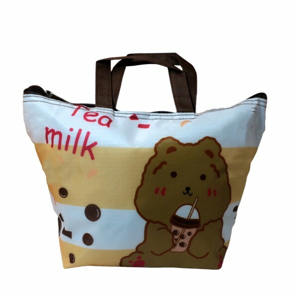 NECESSAIRE TERMICA URSO TEA MILK 30CM # NEC-T103A