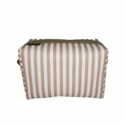 NECESSAIRE ELEGANCE BEGE LISTRA FINA # 020 M.S