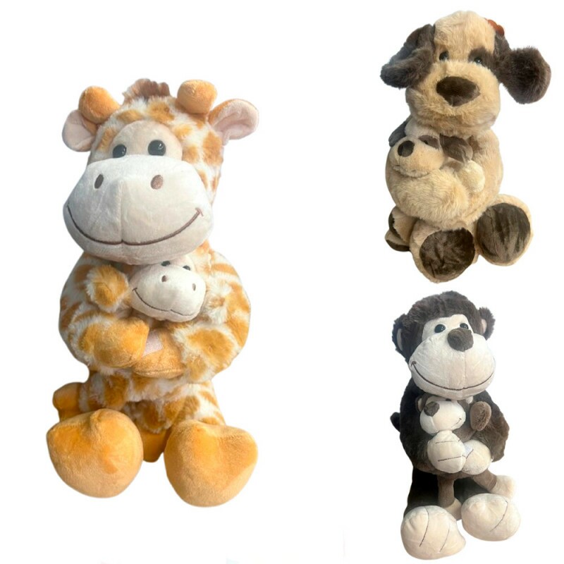 ANIMAIS C/FILHOTE 49CM # FE7535