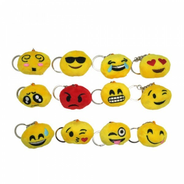 CHAVEIRO EMOJI 5CM C/12 # P160604