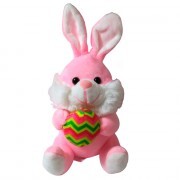 COELHO ROSA C/OVO 20CM # F1723