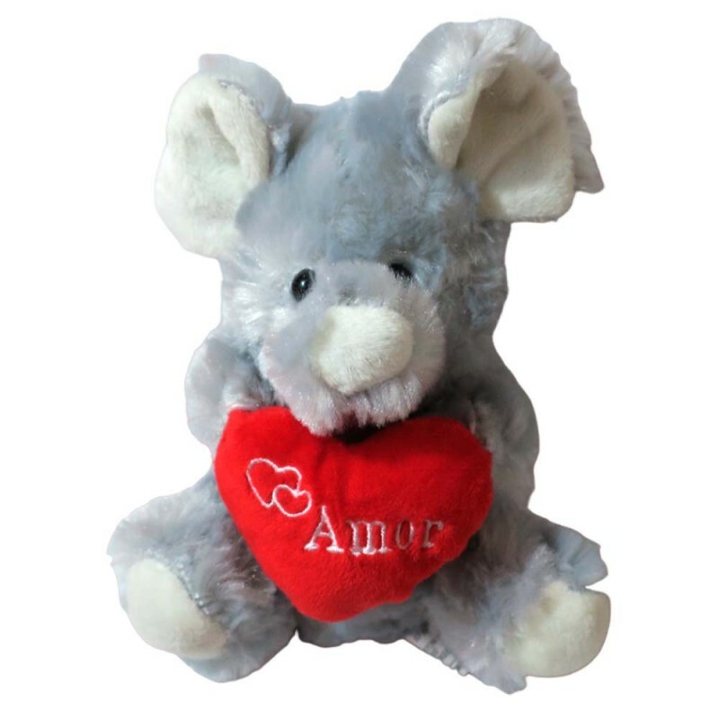 ELEFANTE C/CORACAO 16CM # FC2669