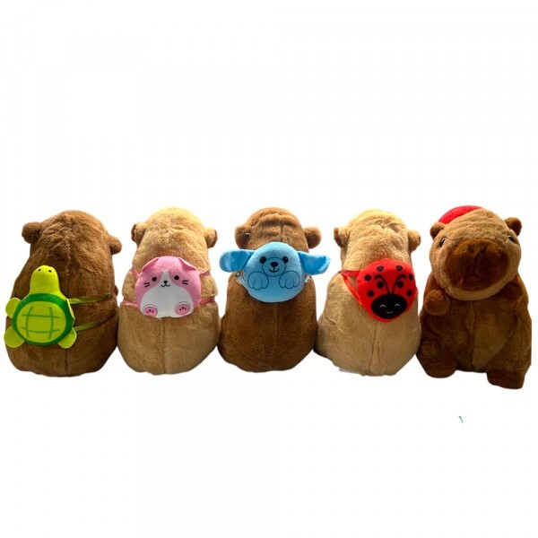 CAPIVARA C/MOCHILA 23CM # FE7518