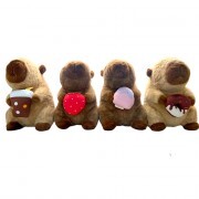 CAPIVARA C/LANCHE 32CM # FE7521