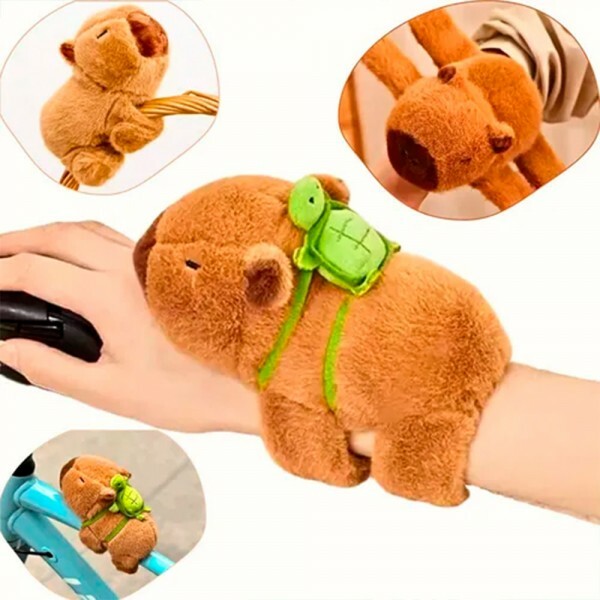 CAPIVARA PULSEIRA 15X10CM # OK414@
